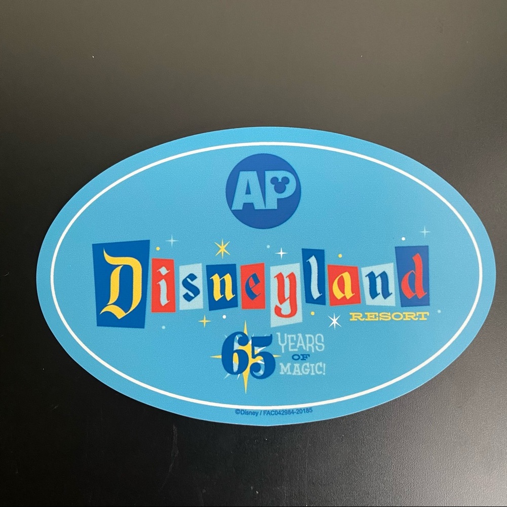 Disneyland 65th Anniversary AP Magnet